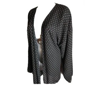 NY INVASION Size 3X -Duster Open Cardigan Printed